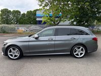 USED 2017 67 MERCEDES-BENZ C-CLASS 2.1 C250d AMG Line (Premium) Estate 5dr Diesel G-Tronic+ Euro 6 (s/s) (204 ps) ULEZ+1FRO+PAN ROOF++FSH+LTHR+HTDS