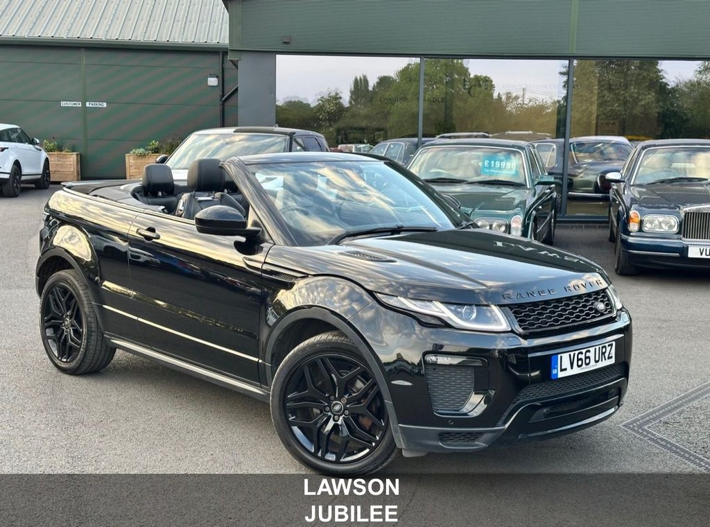 USED 2016 66 LAND ROVER RANGE ROVER EVOQUE 2.0 Si4 HSE Dynamic Convertible 2dr Petrol Auto 4WD Euro 6 (s/s) (240 ps) 
