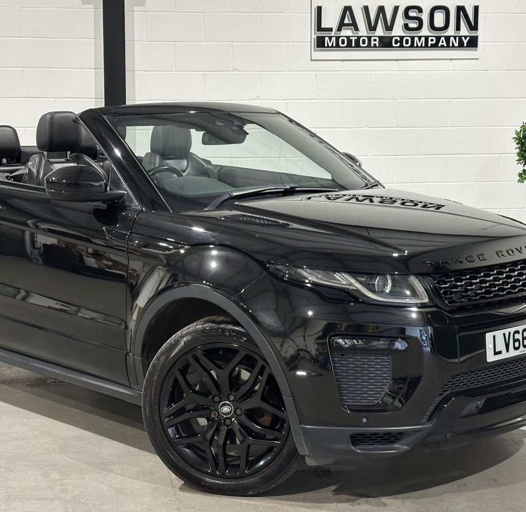 USED 2016 66 LAND ROVER RANGE ROVER EVOQUE 2.0 Si4 HSE Dynamic Convertible 2dr Petrol Auto 4WD Euro 6 (s/s) (240 ps) 