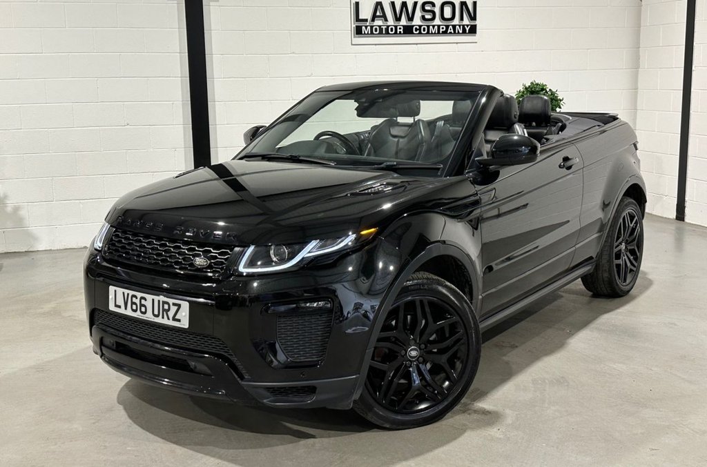USED 2016 66 LAND ROVER RANGE ROVER EVOQUE 2.0 Si4 HSE Dynamic Convertible 2dr Petrol Auto 4WD Euro 6 (s/s) (240 ps) 