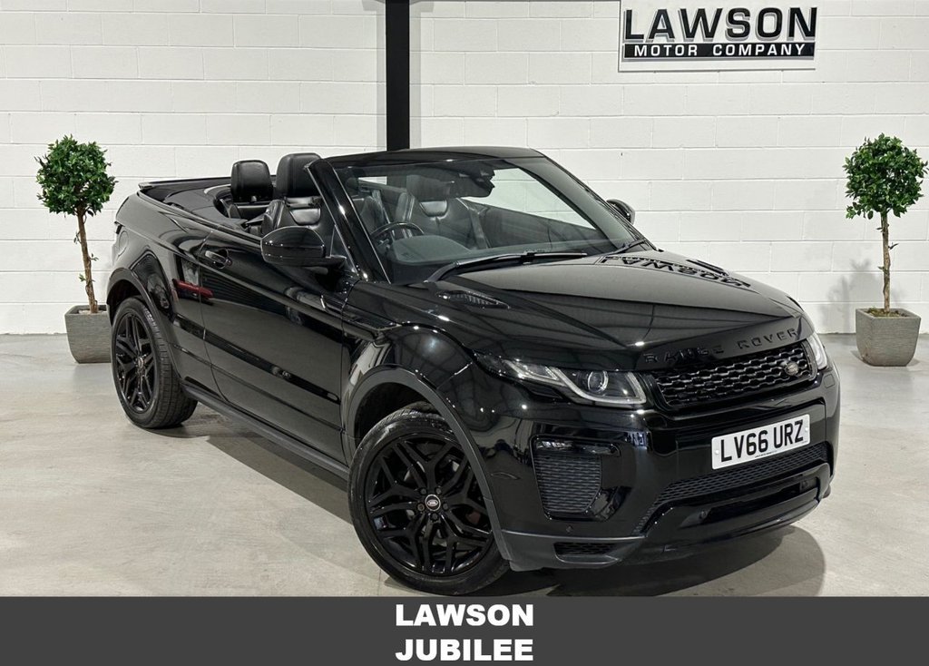 USED 2016 66 LAND ROVER RANGE ROVER EVOQUE 2.0 Si4 HSE Dynamic Convertible 2dr Petrol Auto 4WD Euro 6 (s/s) (240 ps) 