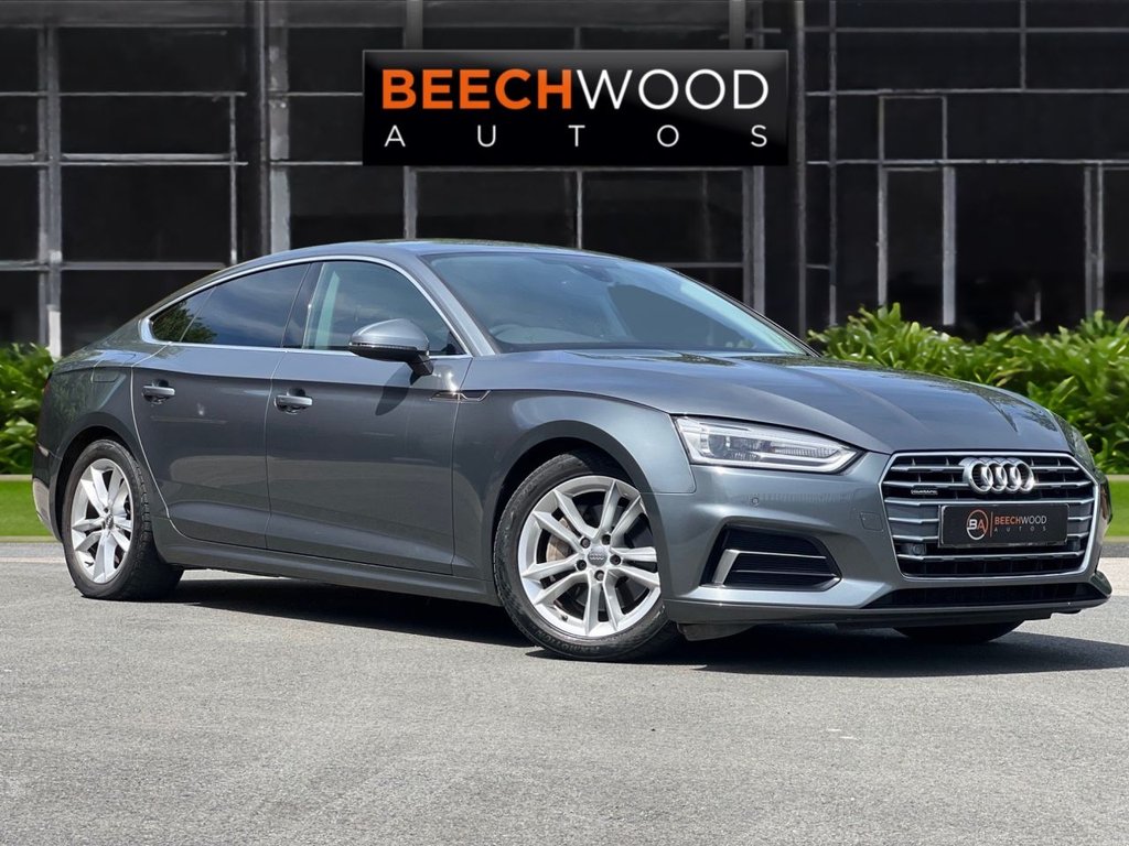 USED 2018 18 AUDI A5 2.0 TDI Sport Sportback 5dr Diesel S Tronic quattro Euro 6 (s/s) (190 ps) 