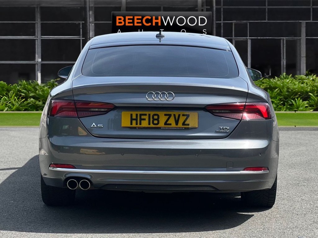 USED 2018 18 AUDI A5 2.0 TDI Sport Sportback 5dr Diesel S Tronic quattro Euro 6 (s/s) (190 ps) 