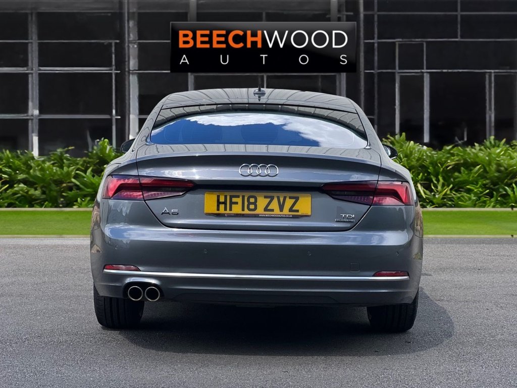 USED 2018 18 AUDI A5 2.0 TDI Sport Sportback 5dr Diesel S Tronic quattro Euro 6 (s/s) (190 ps) *BRAND NEW 19" WHEELS & TYRES*