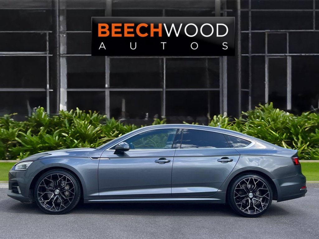 USED 2018 18 AUDI A5 2.0 TDI Sport Sportback 5dr Diesel S Tronic quattro Euro 6 (s/s) (190 ps) *BRAND NEW 19" WHEELS & TYRES*