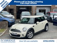 USED 2012 62 MINI HATCH 1.6 One Hatchback 3dr Petrol Manual Euro 5 (98 ps) 2 FORMER KEEPER+FULL HISTORY