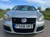 USED 2008 58 VOLKSWAGEN GOLF 2.0 TDI GT Hatchback 5dr Diesel Manual (154 g/km, 138 bhp) 