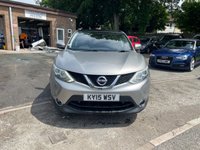 USED 2015 15 NISSAN QASHQAI 1.5 dCi Acenta+ SUV 5dr Diesel Manual 2WD Euro 5 (s/s) (110 ps) 2 FORMER KEEPER+FULL HISTORY