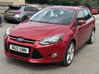 USED 2012 12 FORD FOCUS 1.6T EcoBoost Titanium Estate 5dr Petrol Manual Euro 5 (s/s) (150 ps) FULL SERV HIST - 12 MONTH MOT