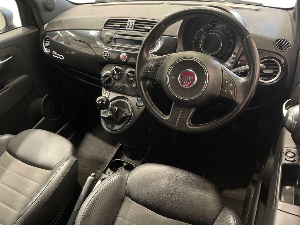 USED 2013 13 FIAT 500 1.2 Street Hatchback 3dr Petrol Manual Euro 5 (s/s) (69 bhp) BLUETOOTH