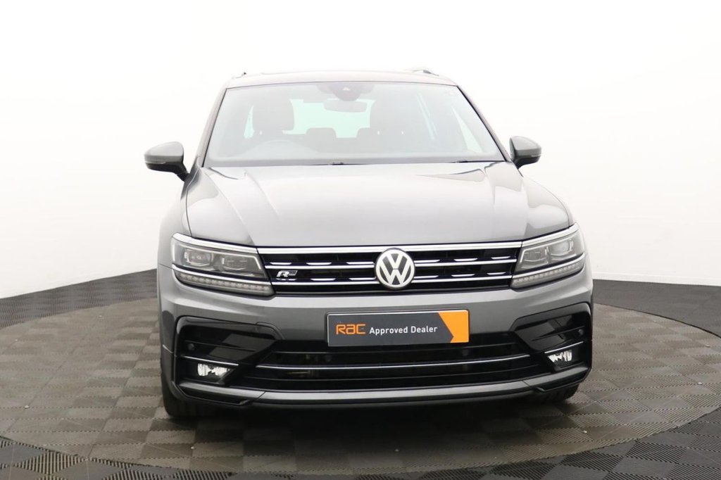 USED 2018 18 VOLKSWAGEN TIGUAN 2.0 TDI R-Line SUV 5dr Diesel DSG 4Motion Euro 6 (s/s) (150 ps) Pan Roof, Sat Nav, Camera