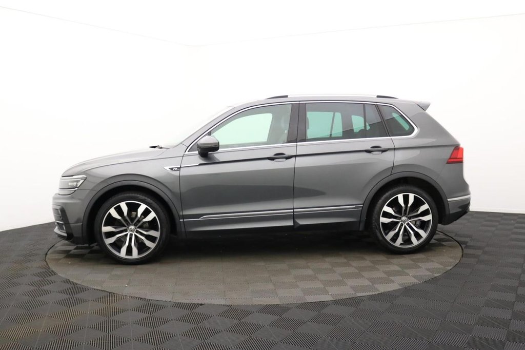 USED 2018 18 VOLKSWAGEN TIGUAN 2.0 TDI R-Line SUV 5dr Diesel DSG 4Motion Euro 6 (s/s) (150 ps) Pan Roof, Sat Nav, Camera