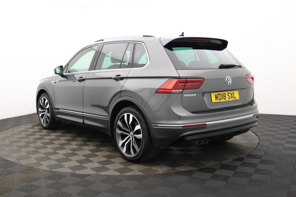 USED 2018 18 VOLKSWAGEN TIGUAN 2.0 TDI R-Line SUV 5dr Diesel DSG 4Motion Euro 6 (s/s) (150 ps) Pan Roof, Sat Nav, Camera
