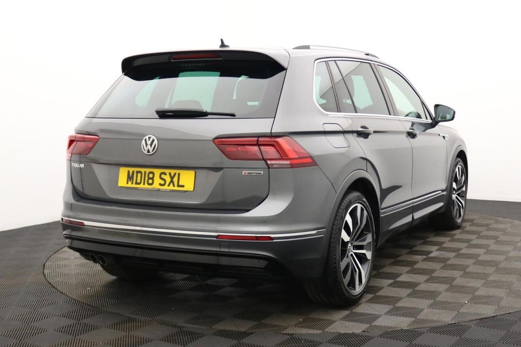 USED 2018 18 VOLKSWAGEN TIGUAN 2.0 TDI R-Line SUV 5dr Diesel DSG 4Motion Euro 6 (s/s) (150 ps) Pan Roof, Sat Nav, Camera