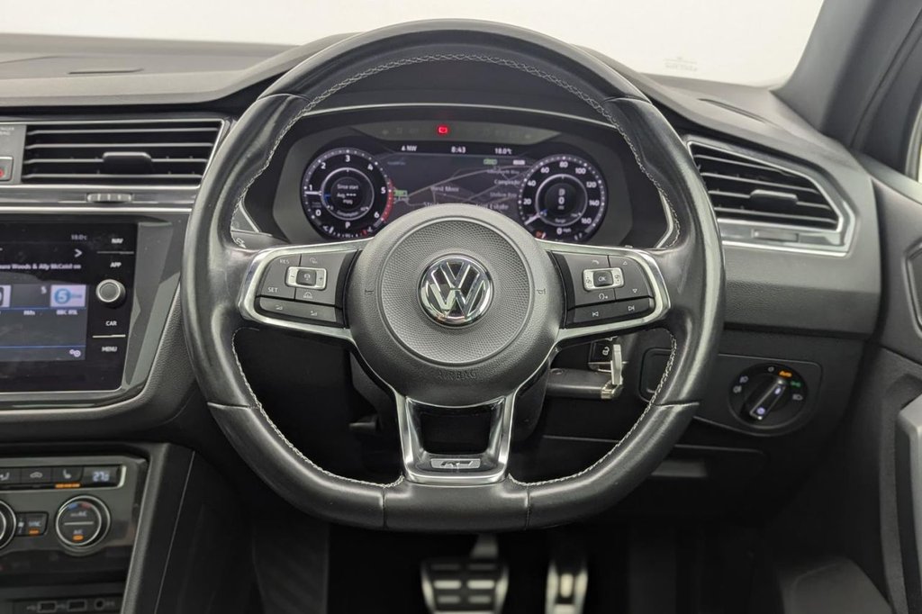 USED 2018 18 VOLKSWAGEN TIGUAN 2.0 TDI R-Line SUV 5dr Diesel DSG 4Motion Euro 6 (s/s) (150 ps) Pan Roof, Sat Nav, Camera