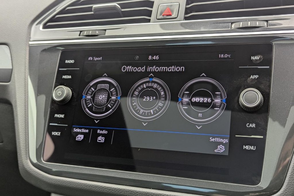USED 2018 18 VOLKSWAGEN TIGUAN 2.0 TDI R-Line SUV 5dr Diesel DSG 4Motion Euro 6 (s/s) (150 ps) Pan Roof, Sat Nav, Camera