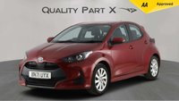 USED 2021 71 TOYOTA YARIS 1.5 VVT-h Icon Hatchback 5dr Petrol Hybrid E-CVT Euro 6 (s/s) (116 ps) 1 OWNER, REAR CAMERA, FULL S/H