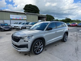 2022 SKODA KODIAQ 1.5 TSI ACT SportLine SUV 5dr Petrol DSG Euro 6 (s/s) (7 Seat) (150 ps) £27995.00