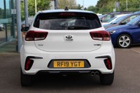 USED 2019 19 KIA RIO 1.0 T-GDi GT-Line S Hatchback 5dr Petrol Manual Euro 6 (s/s) (118 bhp) - EURO 6 - ULEZ, SAT NAV, HTD/LEATHER, R/CAMERA, LEDS, 17" ALLOYS, CRUISE/LDW/BSA, APPLE/ANDROID CARPLAY, DAB & BLUETOOTH