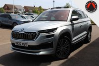 USED 2022 22 SKODA KODIAQ 2.0 TDI Laurin & Klement SUV 5dr Diesel DSG 4WD Euro 6 (s/s) (7 Seat) (200 ps) - EURO 6 - ULEZ, 7 SEATS, SAT NAV, HTD/LEATHER, PAN ROOF, 360 CAMERA, ACC/BSA/LDW, APPLE/ANDROID CARPLAY, 19" ALLOYS, LEDS, DIGITAL DASH, E/TAILGATE, BLUETOOTH, DAB, WIRELESS CHARGER & CANTON S/S