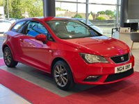 USED 2014 14 SEAT IBIZA 1.2 TSI I TECH Sport Coupe 3dr Petrol Manual Euro 5 (105 ps) SPLIT FODLDING REAR SEATS, SATELILITE NAVIGATION, AUX CONNECTIVITY, CD PLAYER, REAR HEATED SCREEN, AUTOMATIC LIGHTS, HALF LEATHER SPORT SEATS, ISOFIX POINTS, HILL HOLD CONTROL