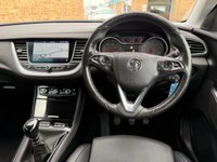 USED 2019 19 VAUXHALL GRANDLAND X 1.5 Turbo D BlueInjection Elite Nav SUV Diamond Black Diesel Manual Euro 6 (s/s) (130 ps) HEATED AND COOLING LEATHER TOUCH SCREEN SAT NAV DAB PHONE PROJECTION HEATED SCREEN CRUISE CONTROL