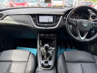 USED 2019 19 VAUXHALL GRANDLAND X 1.5 Turbo D BlueInjection Elite Nav SUV Diamond Black Diesel Manual Euro 6 (s/s) (130 ps) HEATED AND COOLING LEATHER TOUCH SCREEN SAT NAV DAB PHONE PROJECTION HEATED SCREEN CRUISE CONTROL