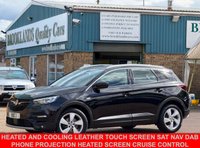 USED 2019 19 VAUXHALL GRANDLAND X 1.5 Turbo D BlueInjection Elite Nav SUV Diamond Black Diesel Manual Euro 6 (s/s) (130 ps) HEATED AND COOLING LEATHER TOUCH SCREEN SAT NAV DAB PHONE PROJECTION HEATED SCREEN CRUISE CONTROL