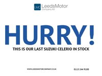 USED 2015 15 SUZUKI CELERIO 1.0 SZ4 Hatchback 5dr Petrol AGS Auto Euro 6 (68 ps) AUTO + LOW MILES + 1 OWNER + &pound;20 TAX + FSH + LOW INSURANCE