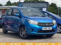 USED 2015 15 SUZUKI CELERIO 1.0 SZ4 Hatchback 5dr Petrol AGS Auto Euro 6 (68 ps) AUTO + LOW MILES + 1 OWNER + &pound;20 TAX + FSH + LOW INSURANCE