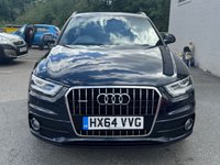 USED 2014 64 AUDI Q3 2.0 TDI S line Plus SUV 5dr Diesel S Tronic quattro Euro 5 (s/s) (177 ps) AUTO -- LEATHER -- SAT NAV -- F/R PARKING SENSORS -- CRUISE