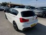 USED 2017 67 BMW 1 SERIES 1.5 118i M Sport Hatchback 5dr Petrol Manual Euro 6-2 OWNER CAR FINISHED IN ALPINE WHITE WITH BLACK ALCANTARA AND CLOTH UPHOLSTERY-BLUETOOTH-SPEED LIMITER-SATNAV-DAB RADIO-BLUETOOTH-18