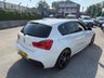 USED 2017 67 BMW 1 SERIES 1.5 118i M Sport Hatchback 5dr Petrol Manual Euro 6-2 OWNER CAR FINISHED IN ALPINE WHITE WITH BLACK ALCANTARA AND CLOTH UPHOLSTERY-BLUETOOTH-SPEED LIMITER-SATNAV-DAB RADIO-BLUETOOTH-18