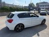 USED 2017 67 BMW 1 SERIES 1.5 118i M Sport Hatchback 5dr Petrol Manual Euro 6-2 OWNER CAR FINISHED IN ALPINE WHITE WITH BLACK ALCANTARA AND CLOTH UPHOLSTERY-BLUETOOTH-SPEED LIMITER-SATNAV-DAB RADIO-BLUETOOTH-18