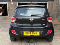 USED 2014 14 HYUNDAI I10 1.2 SE Hatchback 5 Door Petrol Manual Black 1 Former Keeper Low Tax USB+AUX+ISOFIX+2 KEYS