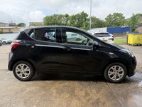 USED 2014 14 HYUNDAI I10 1.2 SE Hatchback 5 Door Petrol Manual Black 1 Former Keeper Low Tax USB+AUX+ISOFIX+2 KEYS