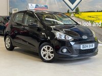 USED 2014 14 HYUNDAI I10 1.2 SE Hatchback 5 Door Petrol Manual Black 1 Former Keeper Low Tax USB+AUX+ISOFIX+2 KEYS