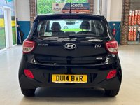 USED 2014 14 HYUNDAI I10 1.2 SE Hatchback 5 Door Petrol Manual Black 1 Former Keeper Low Tax USB+AUX+ISOFIX+2 KEYS