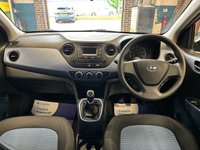 USED 2014 14 HYUNDAI I10 1.2 SE Hatchback 5 Door Petrol Manual Black 1 Former Keeper Low Tax USB+AUX+ISOFIX+2 KEYS
