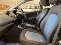 USED 2014 14 HYUNDAI I10 1.2 SE Hatchback 5 Door Petrol Manual Black 1 Former Keeper Low Tax USB+AUX+ISOFIX+2 KEYS