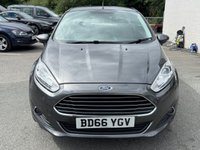USED 2016 66 FORD FIESTA 1.25 Zetec Hatchback 3dr Petrol Manual Euro 6 (82 ps) LOW MILES -- SAT NAV -- BLUETOOTH -- AIR CON