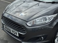USED 2016 66 FORD FIESTA 1.25 Zetec Hatchback 3dr Petrol Manual Euro 6 (82 ps) LOW MILES -- SAT NAV -- BLUETOOTH -- AIR CON