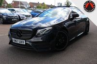 USED 2017 67 MERCEDES-BENZ E-CLASS 2.0 E220d AMG Line (Premium Plus) Coupe 2dr Diesel G-Tronic+ Euro 6 (s/s) (194 ps) - EURO 6 - ULEZ, COMAND NAV, APPLE/ANDROID CARPLAY, HTD/LEATHER/ALCANTARA, LEDS, 19" ALLOYS, R/CAM, CRUISE, DAB, BLUETOOTH & BURMESTER S/S