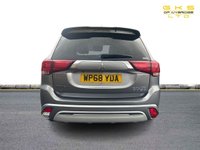 USED 2018 68 MITSUBISHI OUTLANDER 2.4h TwinMotor 13.8kWh 4h SUV 5dr Petrol Plug-in Hybrid CVT 4WD Euro 6 (s/s) (209 ps) ** FINANCE ME WITH ZERO DEPOSIT **