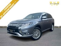 USED 2018 68 MITSUBISHI OUTLANDER 2.4h TwinMotor 13.8kWh 4h SUV 5dr Petrol Plug-in Hybrid CVT 4WD Euro 6 (s/s) (209 ps) ** FINANCE ME WITH ZERO DEPOSIT **