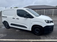 USED 2021 70 PEUGEOT PARTNER 1.5 BlueHDi 1000 Professional Standard Panel Van 5dr Diesel Manual SWB Euro 6 (s/s) (100 bhp) 