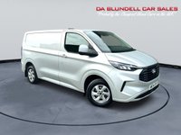 USED 2024 74 FORD TRANSIT CUSTOM 2.0 300 EcoBlue Limited Panel Van 5dr Diesel Auto L1 H1 Euro 6 (s/s) (136 ps) FORD WARRANTY 10/27+APPLE PLAY