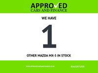 USED 2016 66 MAZDA MX-5 White 1.5 SKYACTIV-G convertible, 54,000 miles, Euro 6, Sat nav, Leather, Electric roof, 6-Speed manual, 16in Alloys, 7in Touchscreen ULEZ compliant. This stunning 2016 Mazda MX-5 1.5 SKYACTIV-G Icon Convertible is a fantastic example of one of the most iconic and enjoyable sports cars on the road today. Having had just two owners from new, this MX-5 has been well cared for throughout its life and offers the perfect combination of style, reliability, performance, and economy. Powered by Mazda's renowned 1.5 litre SKYACTIV-G petrol engine and paired with a smooth manual gearbox, it delivers an engaging driving experience with precise handling,