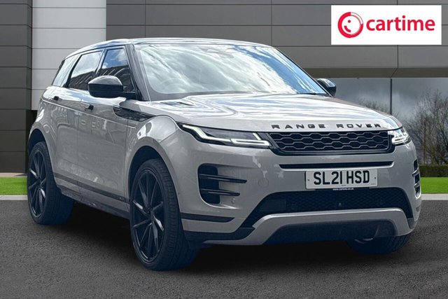 View our Land Rover Range Rover Evoque 2.0 D200 MHEV R-Dynamic SE SUV 5dr Diesel Auto 4WD Euro 6 (s/s) (204 ps) Panoramic Sunroof, 3D Surround Camera, Front / Rear Parking Aid, Android Auto / Apple CarPlay, Black Exterior Pack