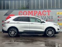 USED 2018 18 FORD EDGE 2.0 TDCi Titanium SUV 5dr Diesel Manual AWD Euro 6 (s/s) (180 ps) GREAT SPEC LARGE SUV
